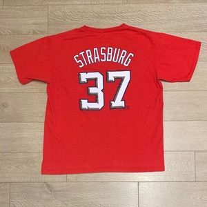 Stephen Strasburg Nationals Jersey Shirt Size L